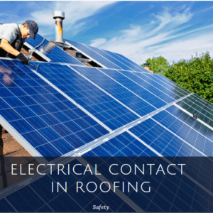 Electrical contact in Roofing