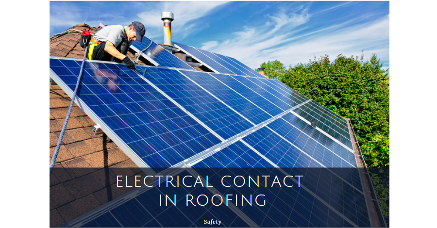 Electrical contact in Roofing