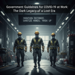 Toolbox Talk – Government Guidelines for COVID-19 at Work: The Dark Legacy of a Lost Era